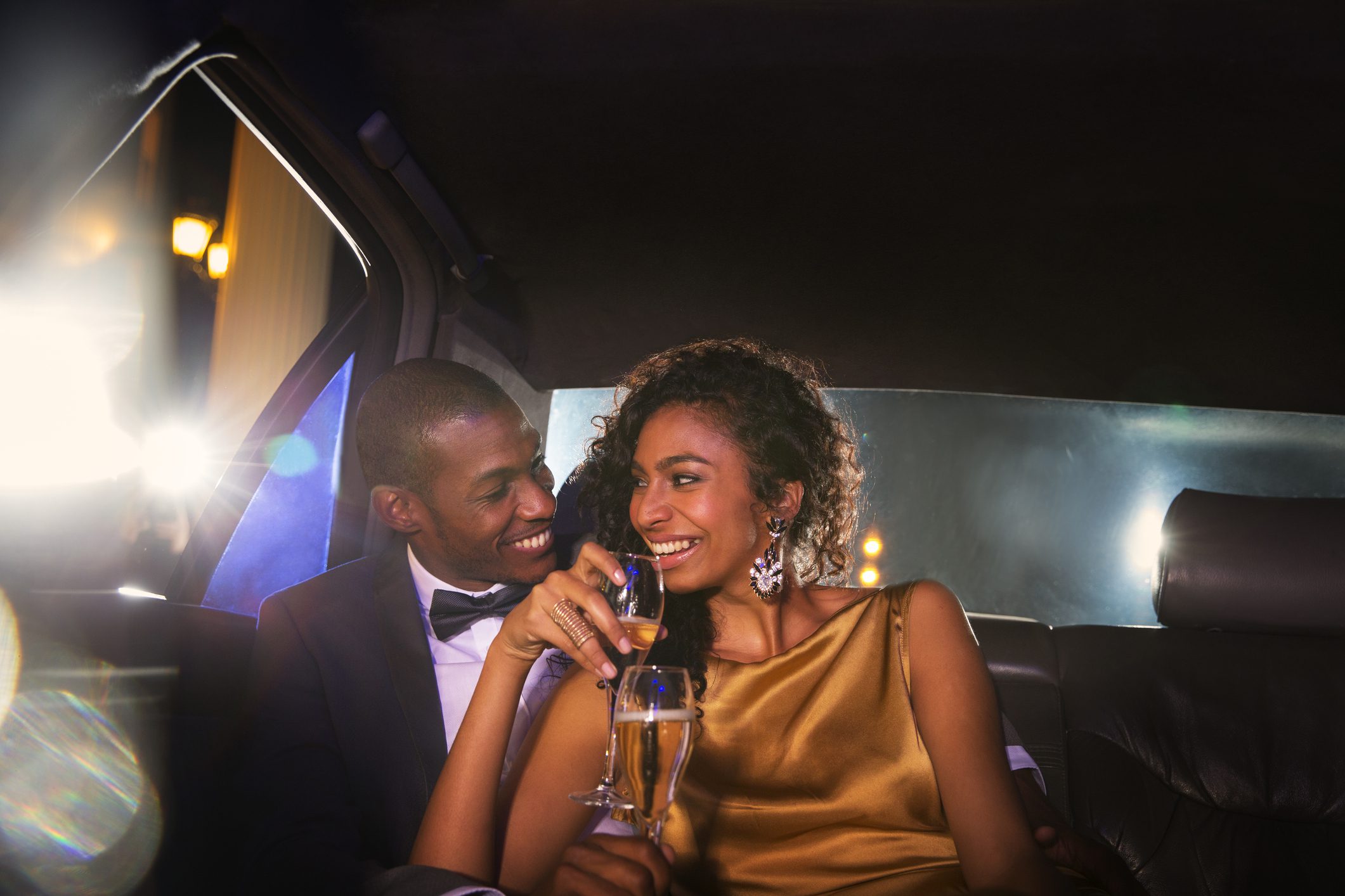 couple drinking in strip club transportation