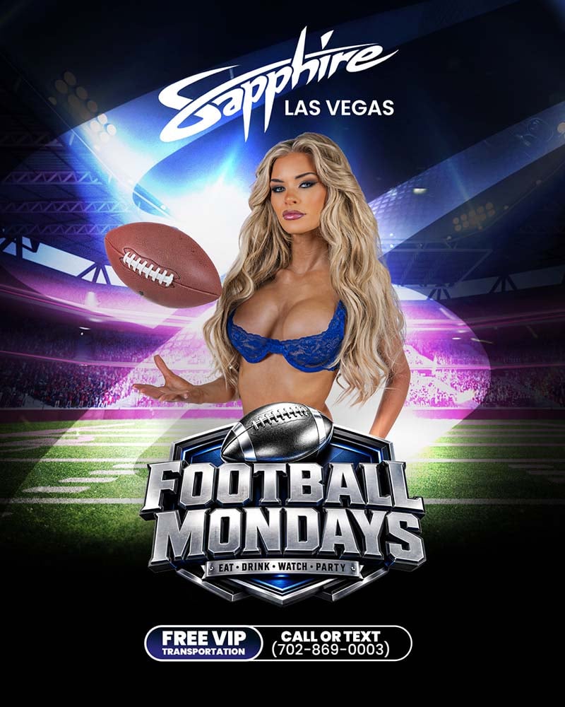 Football Mondays at Sapphire Las Vegas