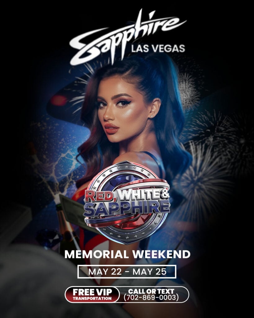 Memorial Day Weekend 2026 at Sapphire Las Vegas