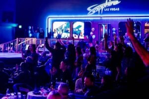 bachelorette party las vegas sapphire