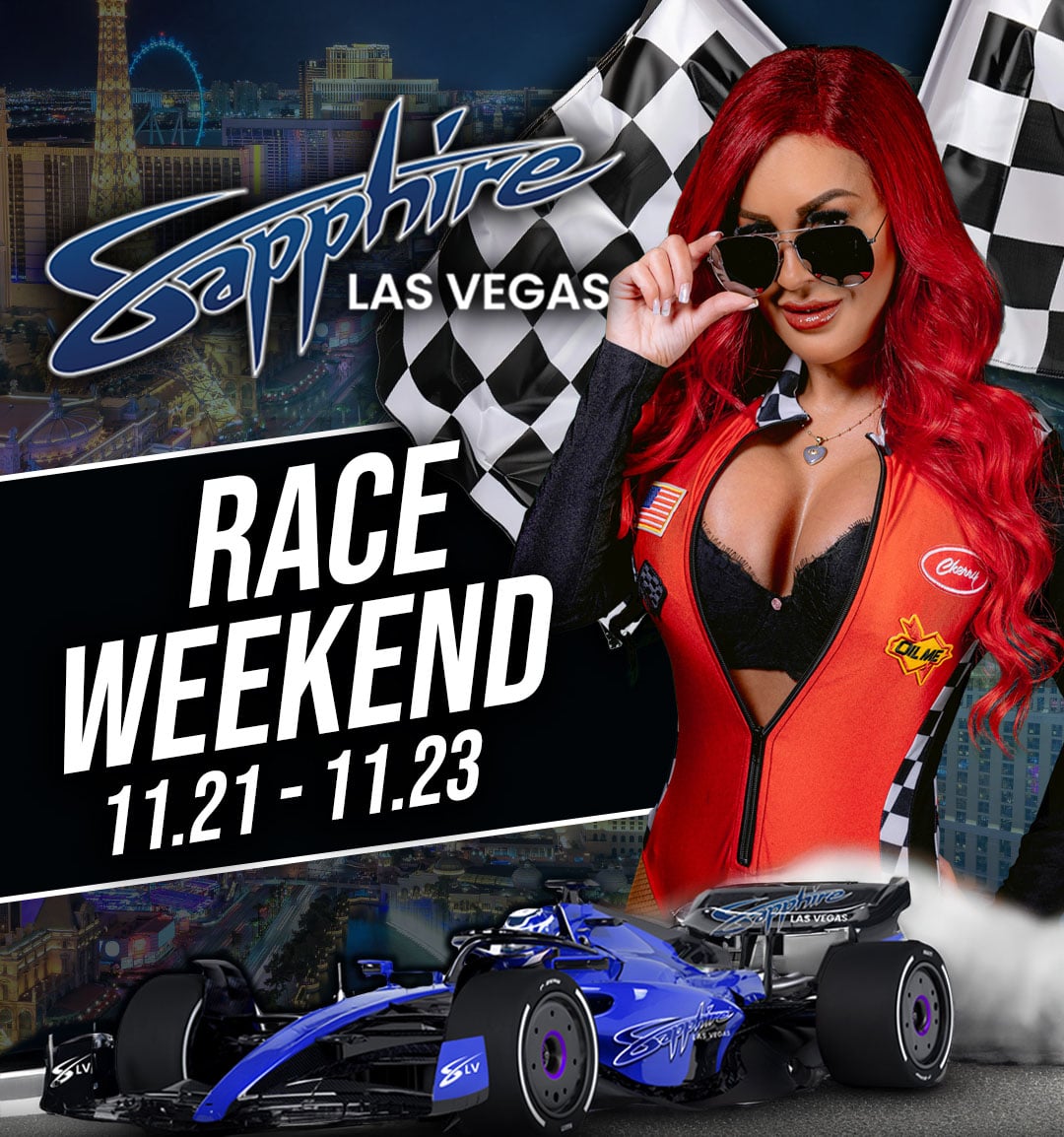 sapphire las vegas race weekend